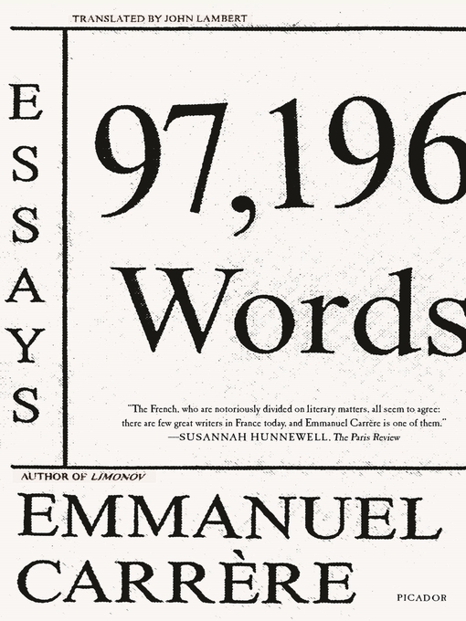 Title details for 97,196 Words by John Lambert - Available